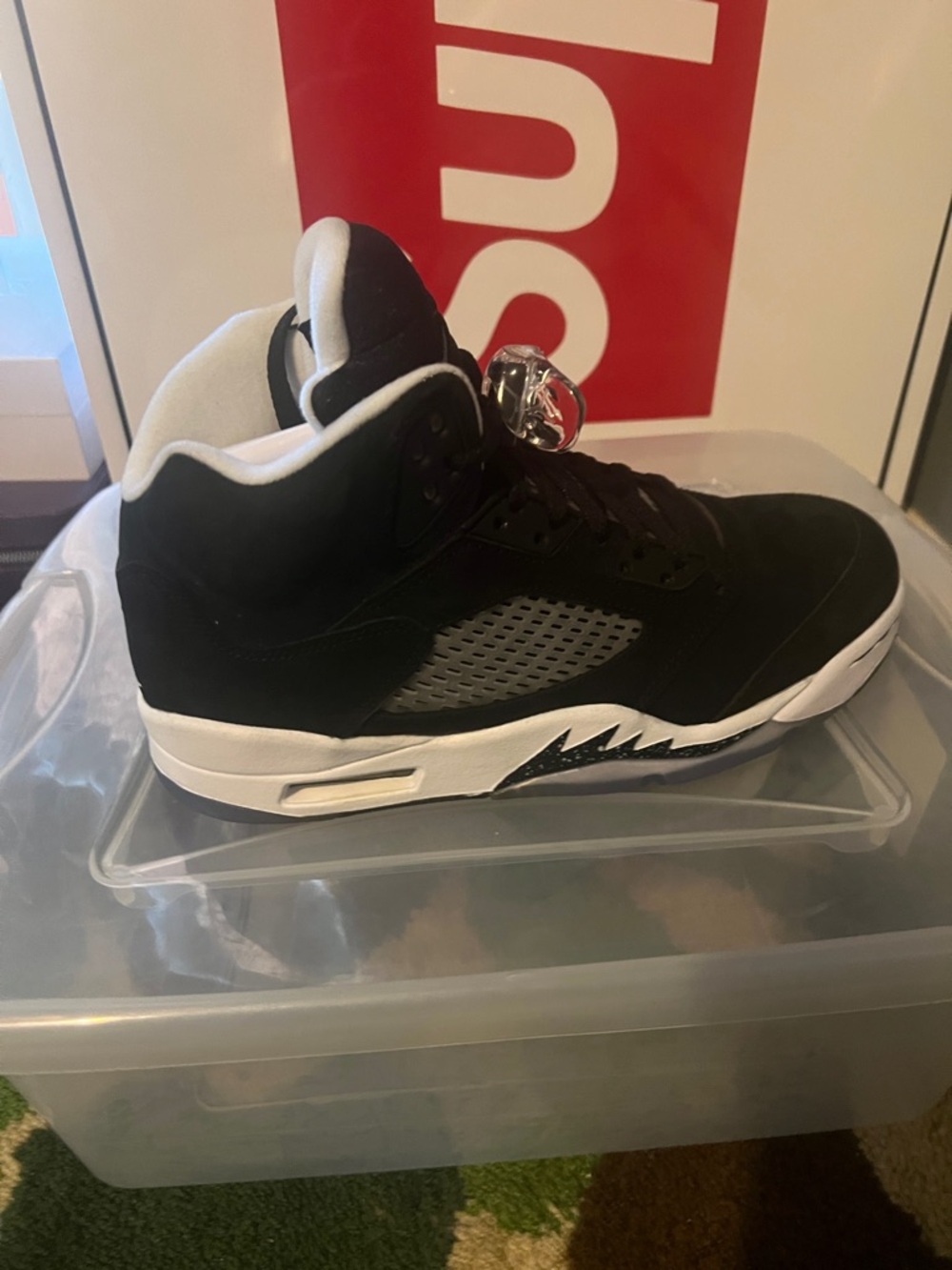 Dead Stock No Box 2013 Air Jordan retro 5s moonlight/oreos